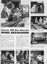 "Altoona PRR Men Entertain Model Railroaders," Page 19, 1955